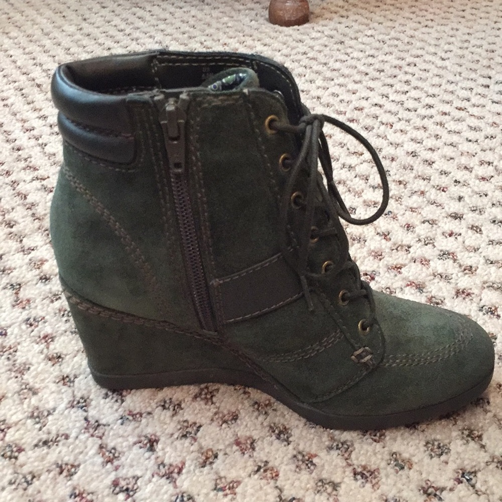 Suede booties - Picture 4 of 6